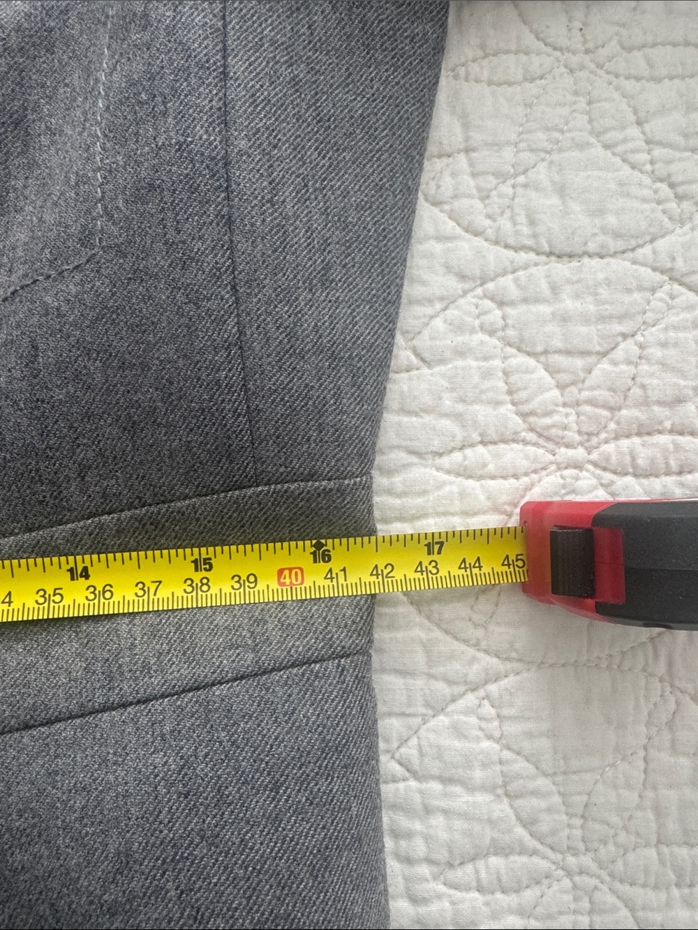 Banana Republic Grey Wool Blazer - 8 - Picture 8 of 8